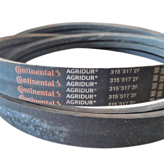 Correias Agridur da Continental, modelo 315.517.2F em arranjo circular.