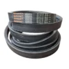 Conjunto de correias Agridur da Continental, em uma pilha, todas na cor preta.