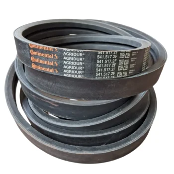 Correias de borracha da marca Continental empilhadas