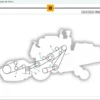 Diagrama técnico da máquina Santa Matilde SM 1000 E com etiquetas de identificação