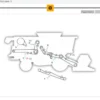 Diagrama técnico de partes relacionadas ao Valtra BC 7500 Axial D.