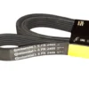 Correia preta da Continental com marcações visíveis 6 PK 2460.