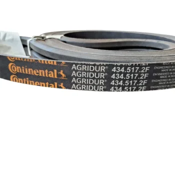 Cinta agrária da Continental, modelo AGRIDUR, com etiqueta e numeração.