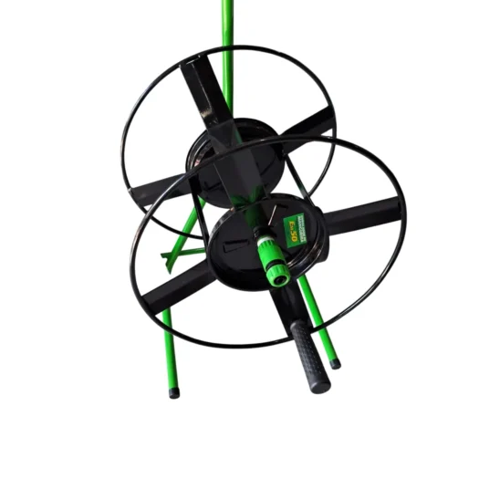 Mecanismo de corte com estruturas circulares e cabo verde