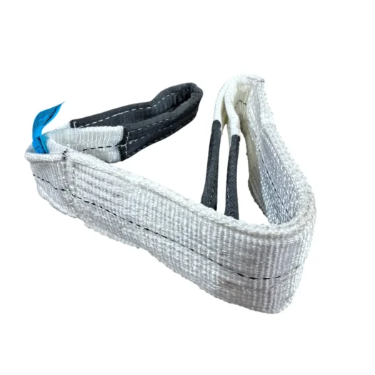 Cinta de polipropileno com costura reforçada e alças em cores diferentes.