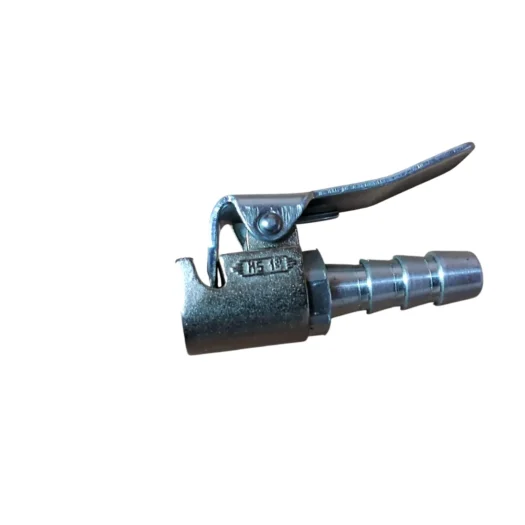 Conector metálico com alavanca para mangueira