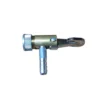 Conector de ar com engate rápido em metal.