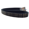 Correia elástica para veículos, marca Continental, modelo 6PKS990, fabricada no Brasil.