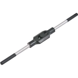 Ferramenta para roscar e desroscar, com cabos emborrachados para melhor aderência.